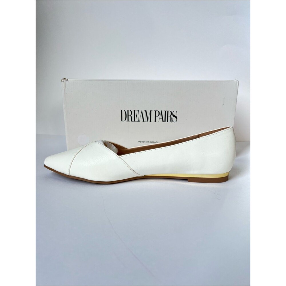 Dream Pairs Elegant Pointed Toe Slip-on Flats Ballet Comfort Soft Flat Shoes